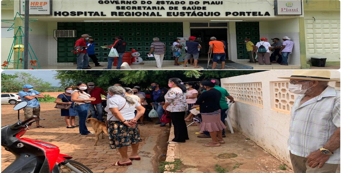 Pacientes de Lagoa do Sítio passam por avaliação para realização de Cirurgias Eletivas (oftalmológicas).