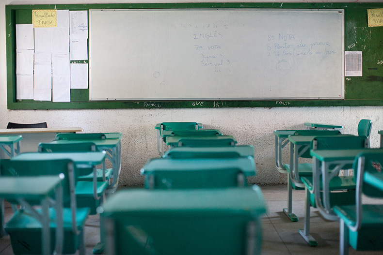 escola sala aula